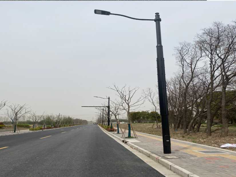 路环岛上海综合杆 太阳能路灯工程