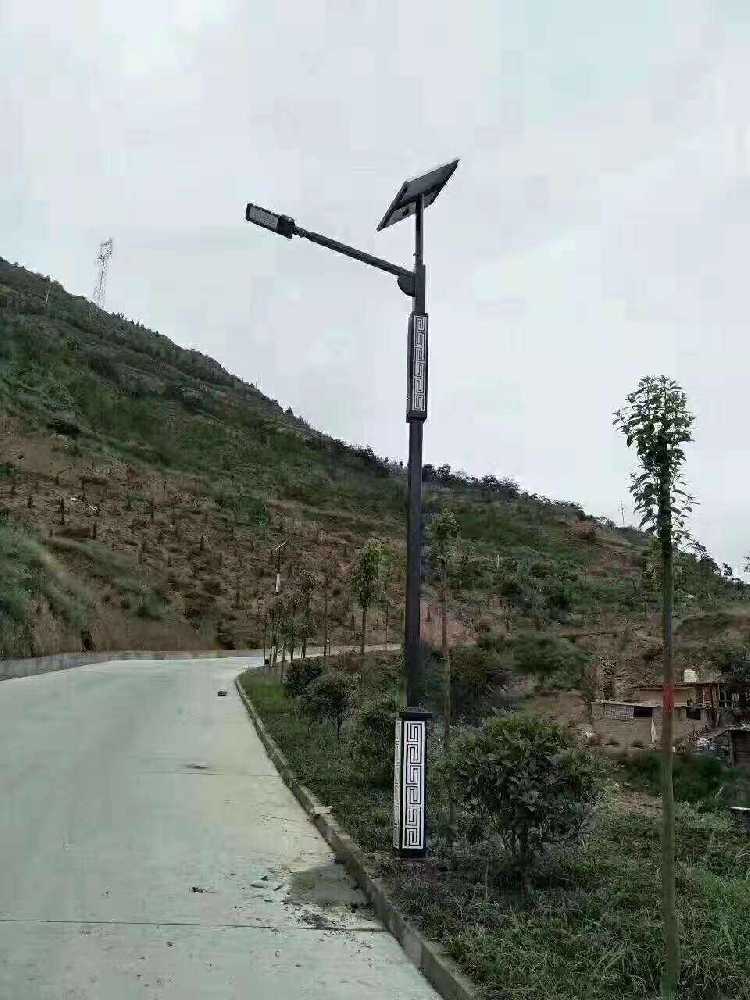 路环岛仿古太阳能路灯